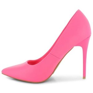 High 4-inch Heel Pointed-toe Dress Pumps Size 13W